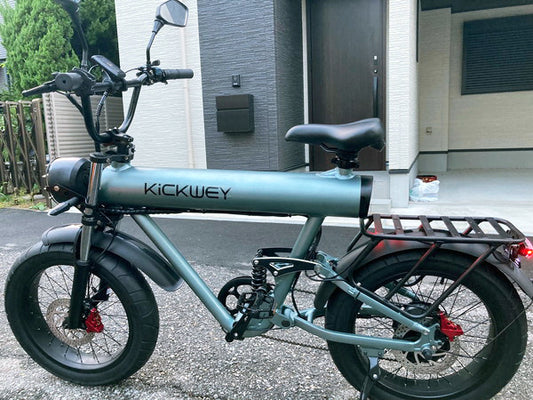 電動バイク キックウェイKW20-EBの写真