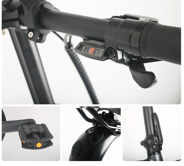 Naici カーボンファィバー製 折りたたみ電動自転車 NC-X3
