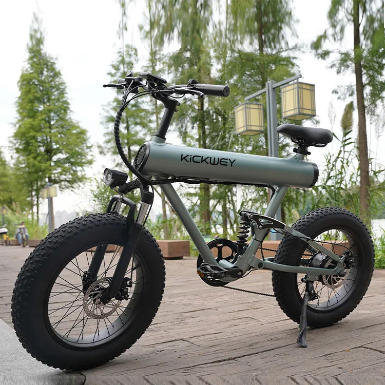 電動アシスト自転車【フル電動可能】キックウェイKW20-S – E-サイクル・カミロ